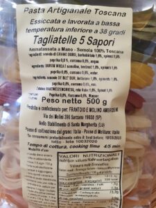 Frantoio Ambrosini Tagliatelle 5 Sapori