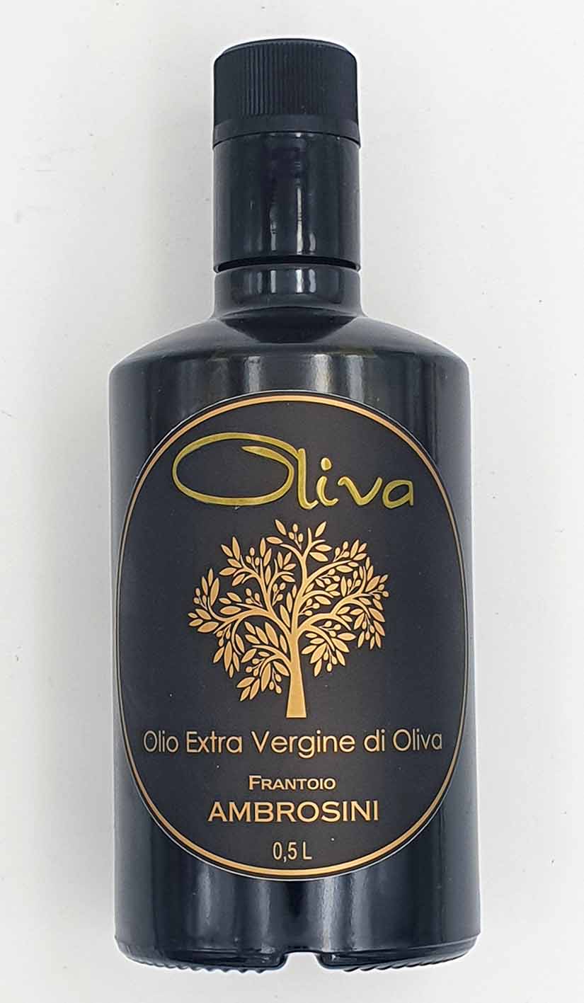 Olio Ambrosini 0.5L Olio Bottiglia Oliva dal Sapore Intenso Olio Ambrosini 0.5L Olio Bottiglia Oliva dal Sapore Intenso